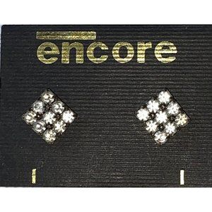 Encore Sparkling Rhinestone Earrings